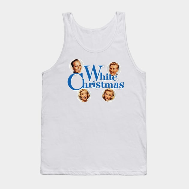 White Christmas 1954 Holiday Classic Tank Top by darklordpug